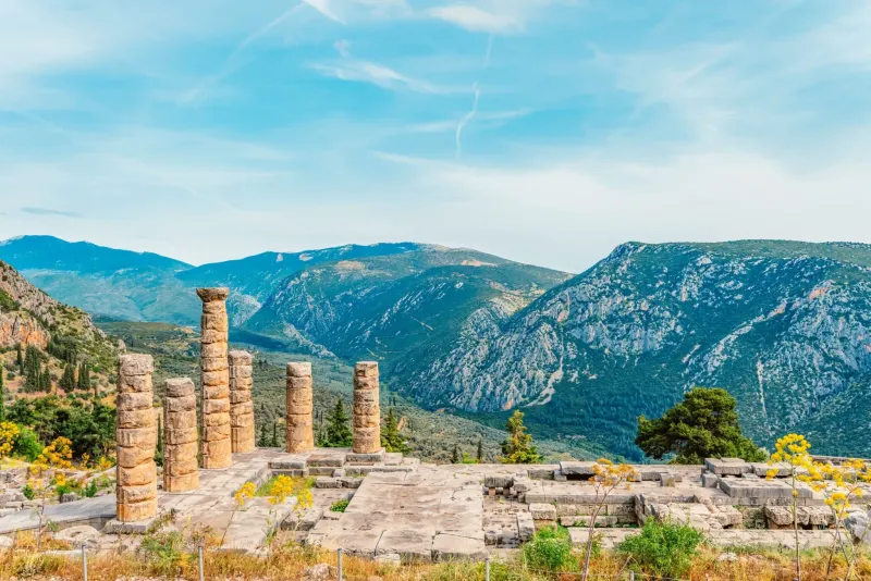 Ναός Απόλλωνα Δελφοί