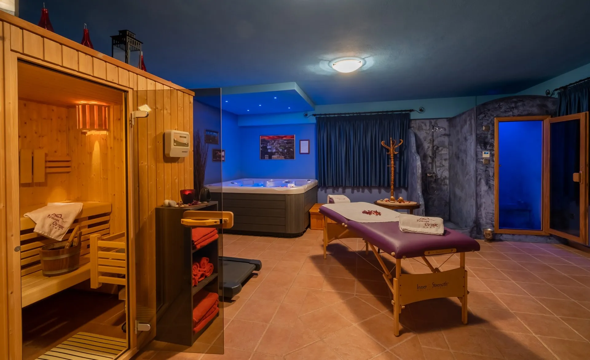 Χώρος Spa & Ευεξίας - Ξενώνας Οντάς & Spa στην Αράχωβα